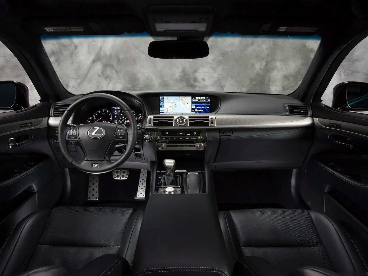 Lexus LS 460 F Sport (2013) – interiér
