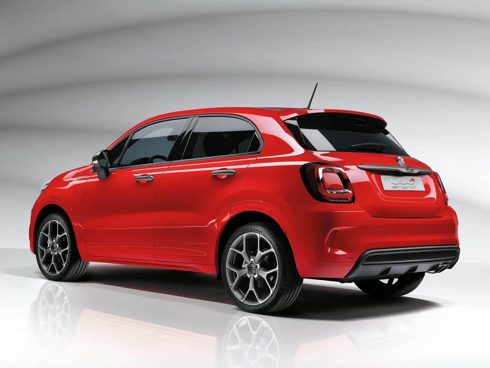 Fiat 500X Sport (2020) – zadní tříčtvrteční pohled