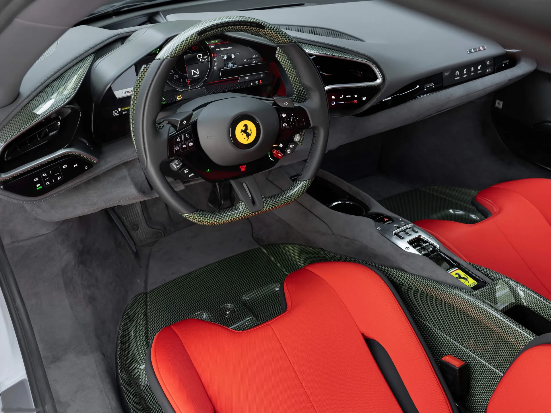 Ferrari SC40 (2025) – interiér