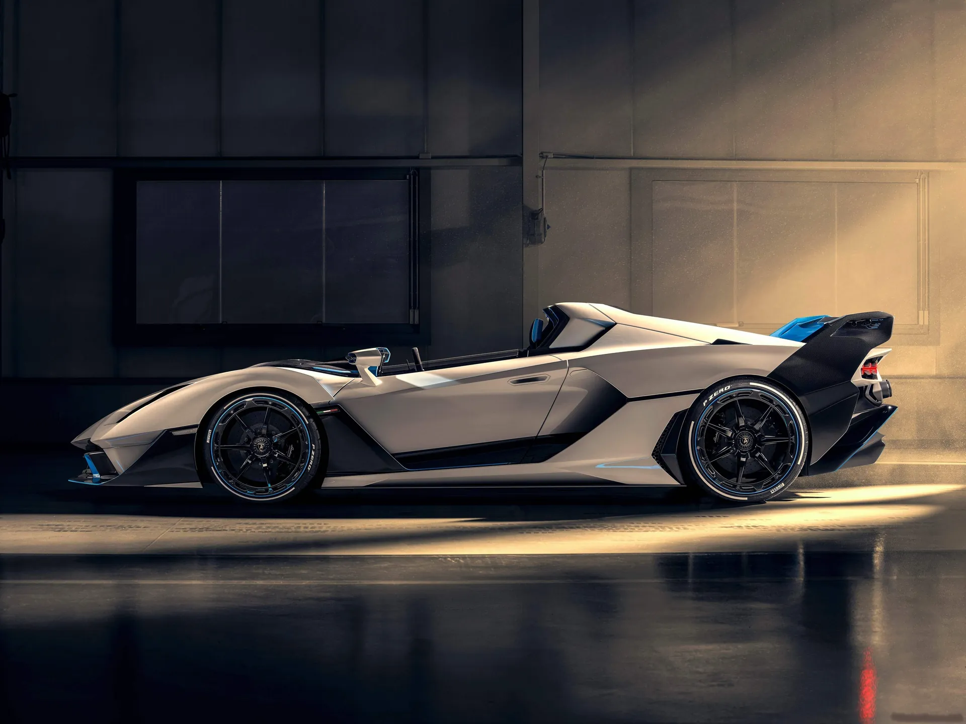 Lamborghini SC20 (2020) – boční profil