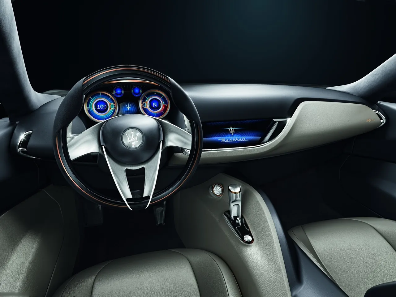 Maserati Alfieri Concept (2014) – interiér