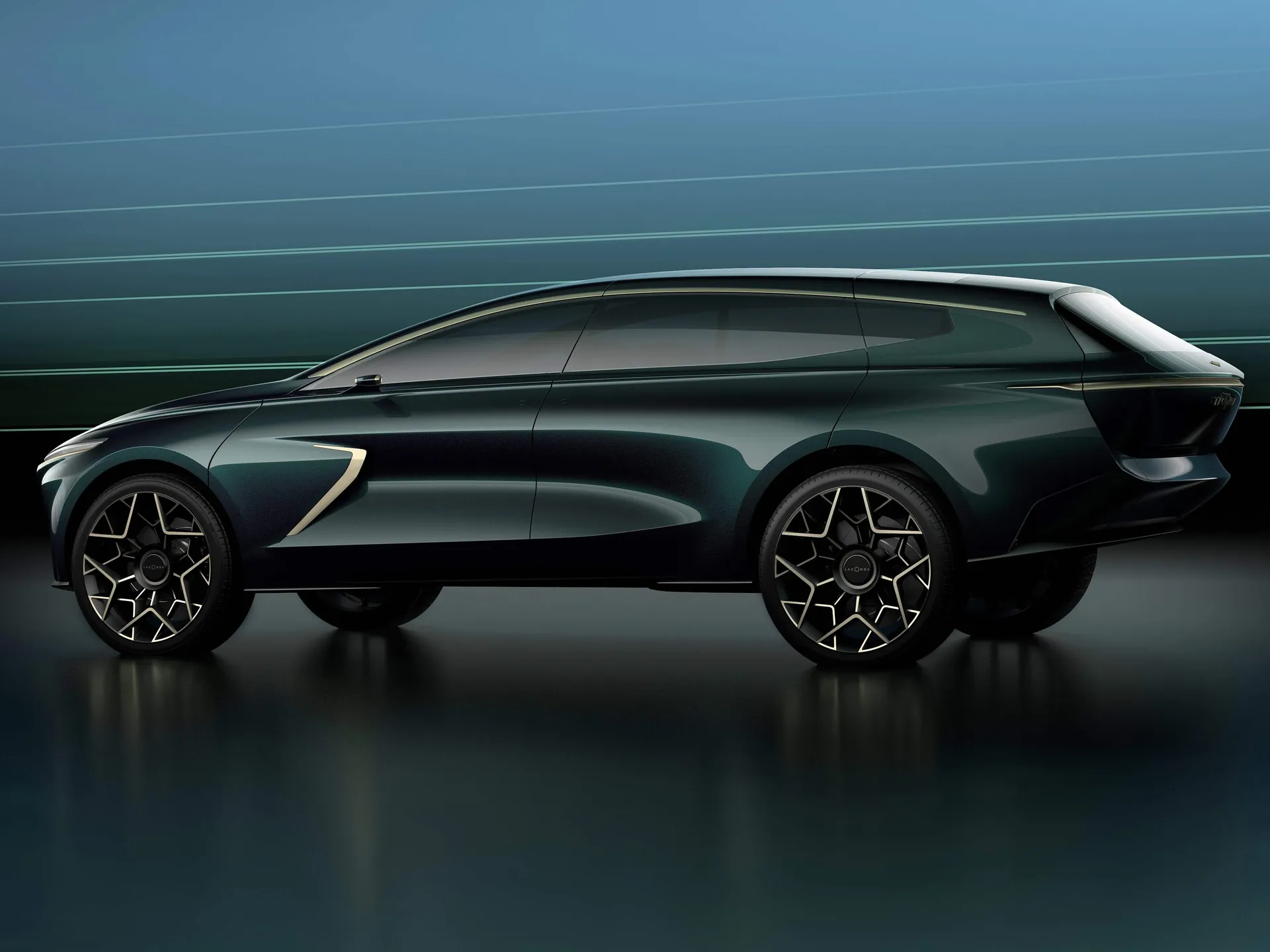 Aston Martin Lagonda All-Terrain Concept (2019) – boční profil
