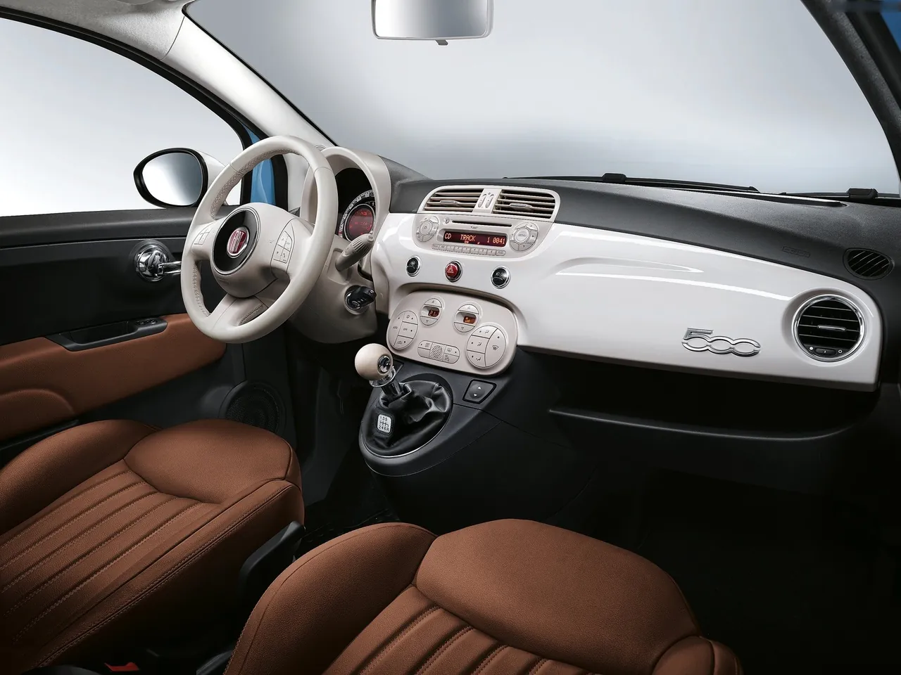 Fiat 500 Vintage 57 (2015) – interiér