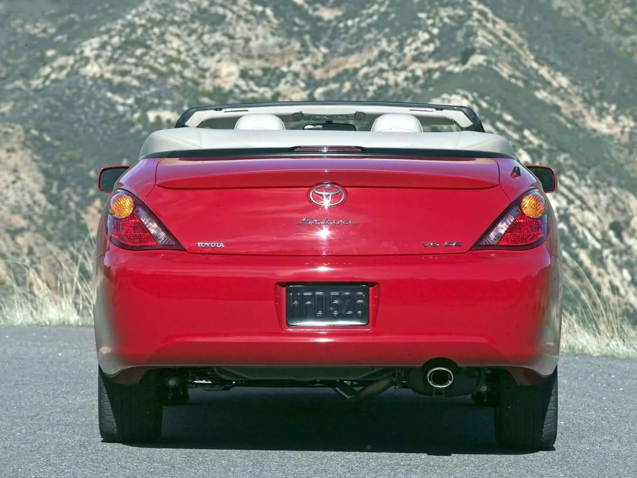 Toyota Camry Solara Convertible V6 SE (2004) - Rear