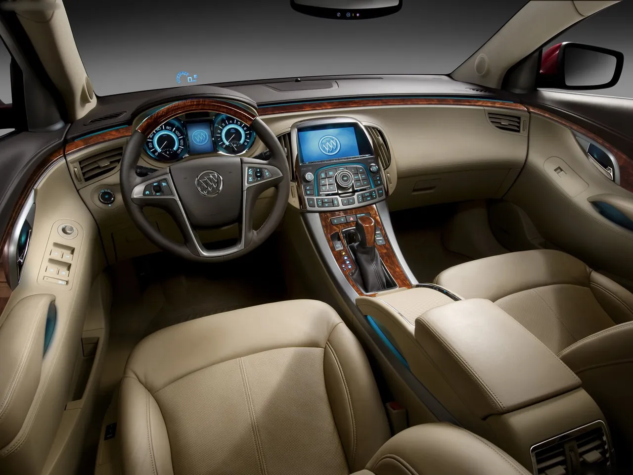 Buick LaCrosse (2010) – interiér