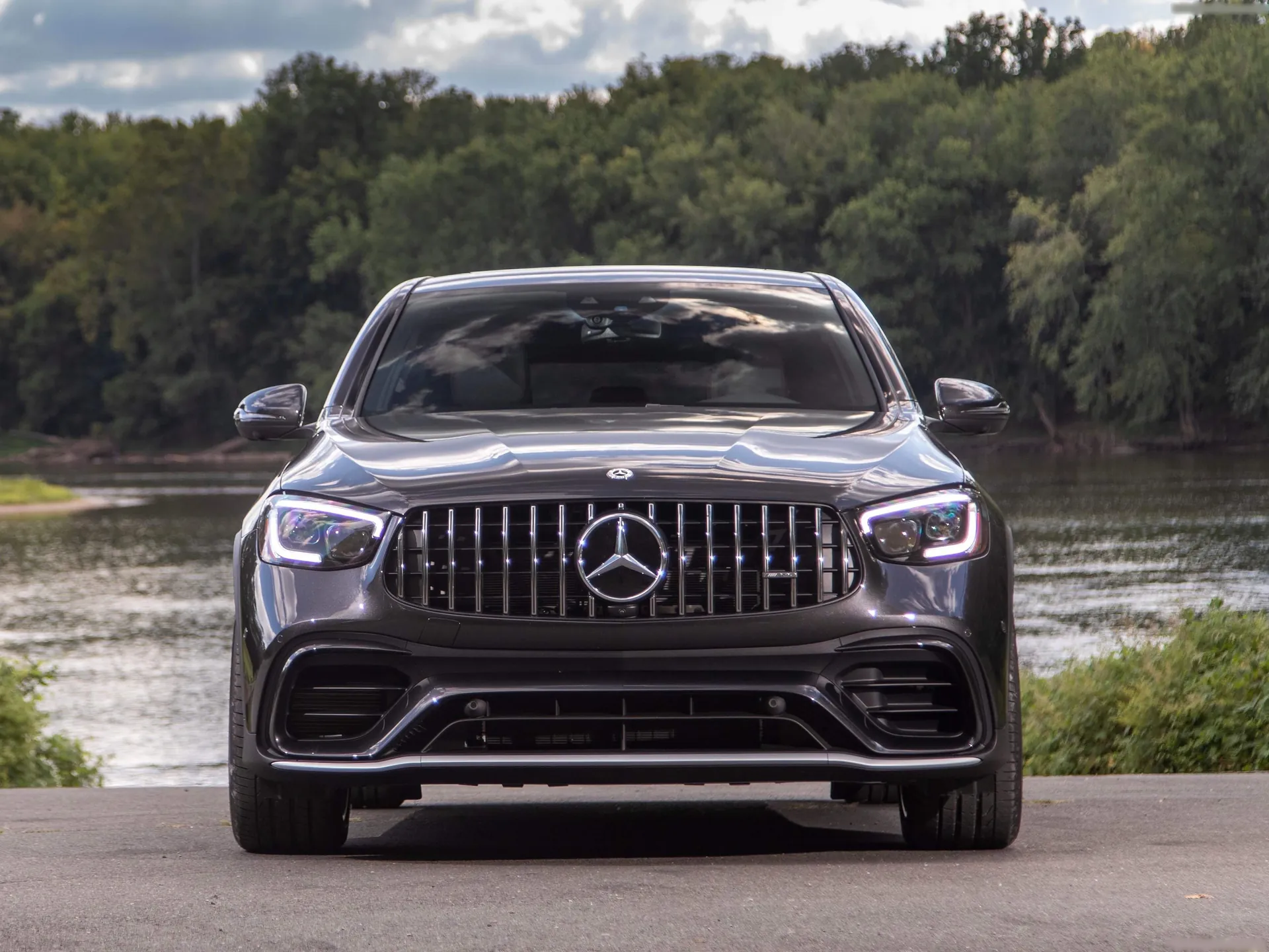 Mercedes-Benz GLC63 S AMG Coupe (2020) - Front