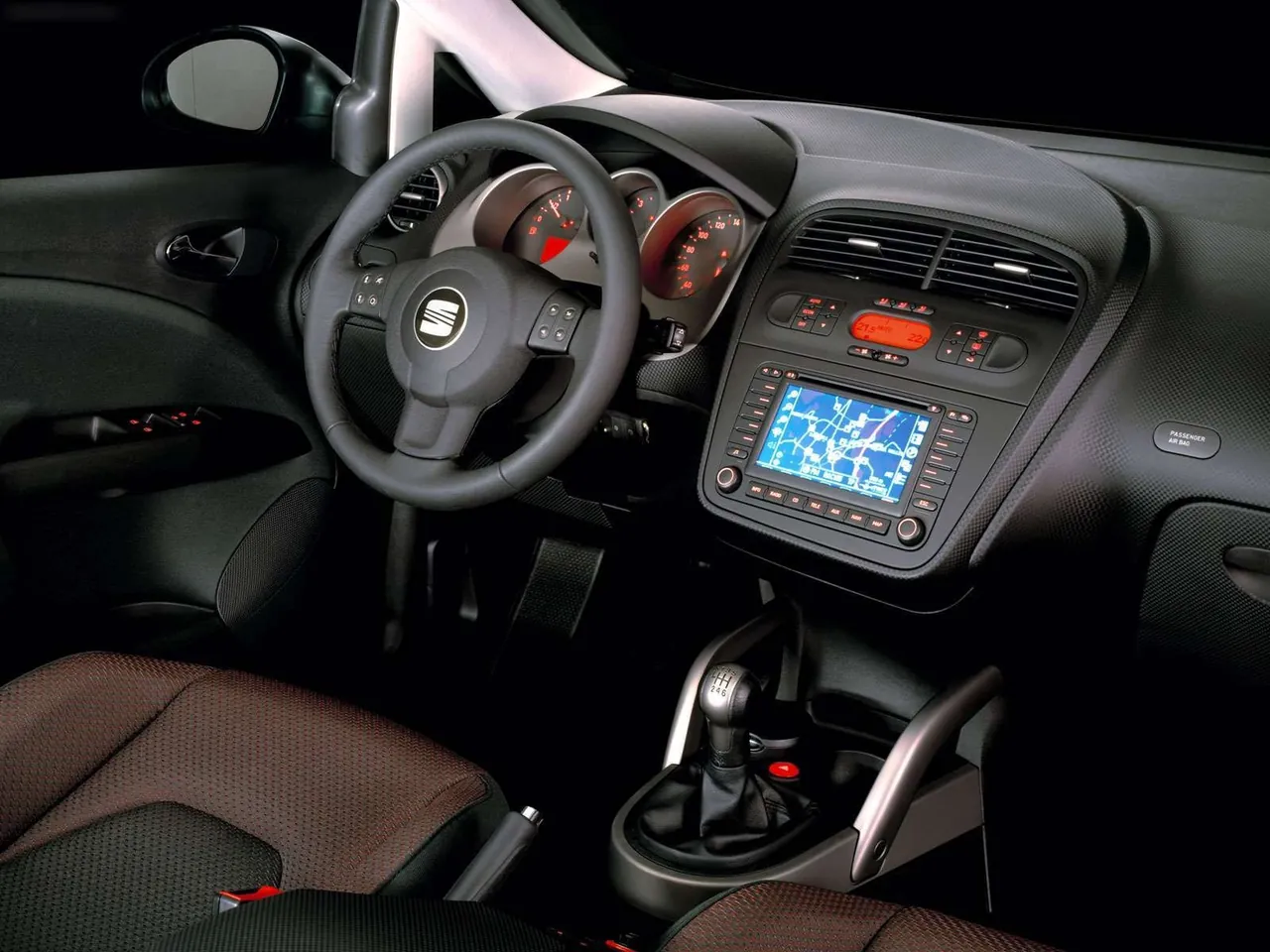 Seat Altea (2005) – interiér