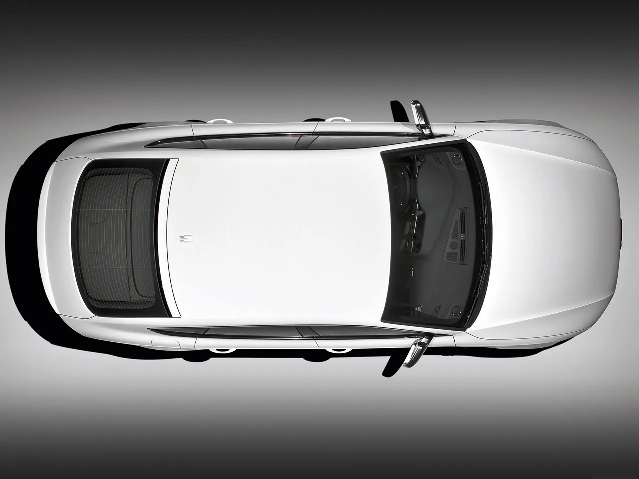 Audi S5 Sportback (2011) – pohled shora
