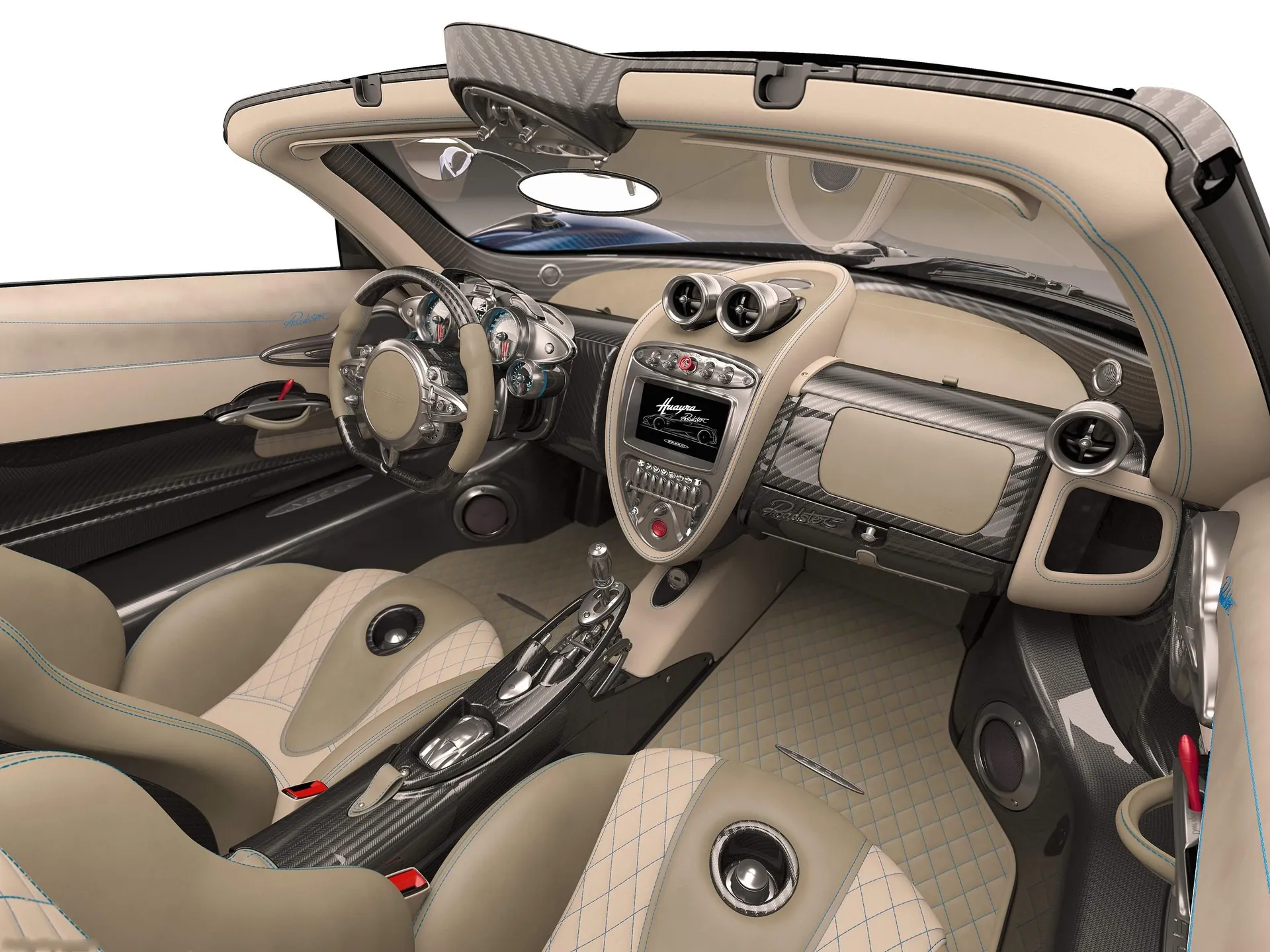 Pagani Huayra Roadster (2017) – interiér