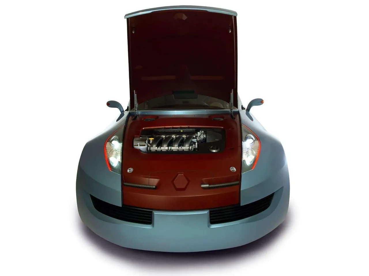 Renault Wind Concept (2004) – motorový prostor