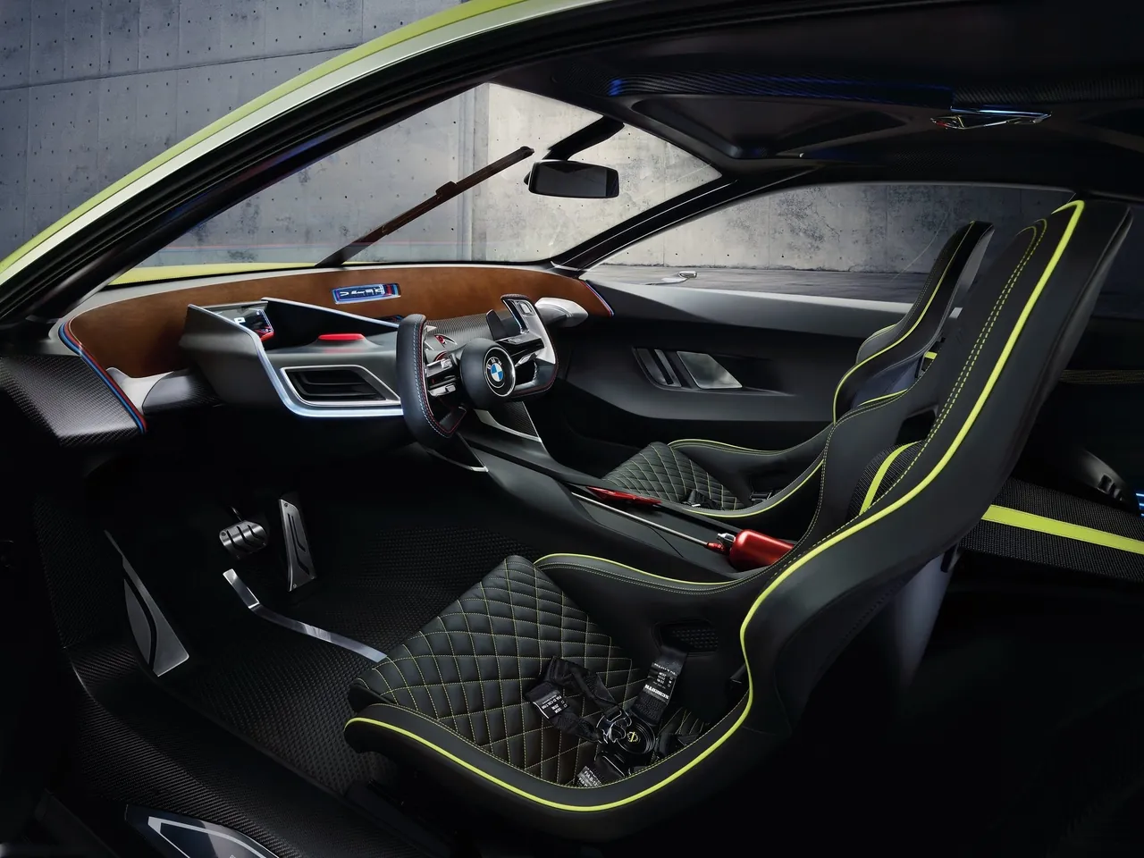 BMW 3.0 CSL Hommage Concept (2015) – interiér
