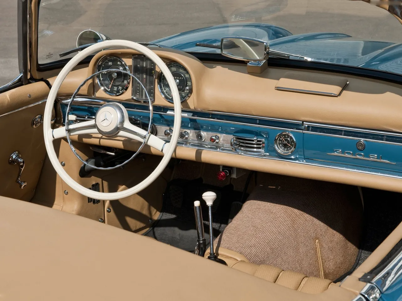 Mercedes-Benz 300 SL (1957) - Interior