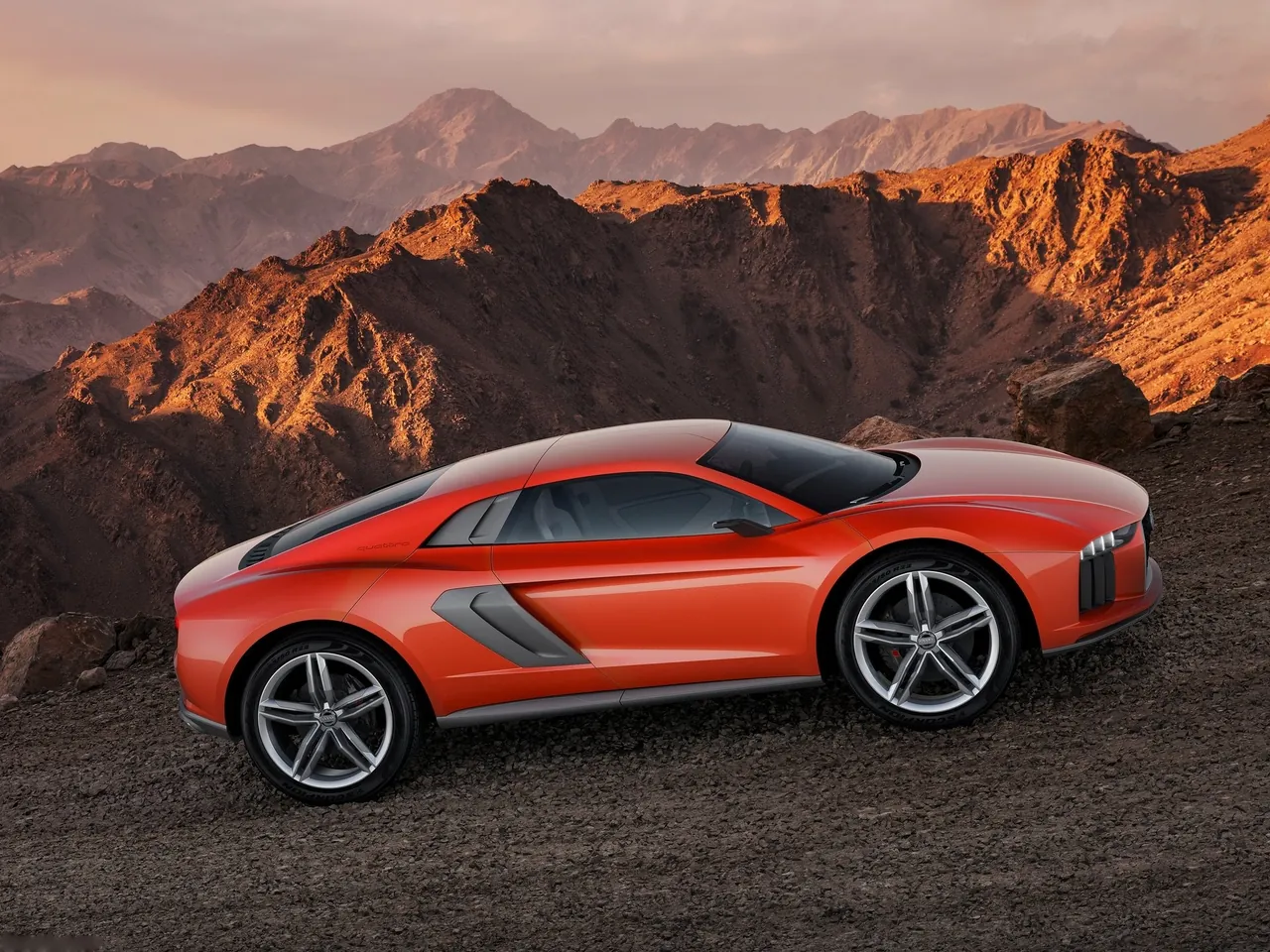 Audi Nanuk quattro Concept (2013) – boční profil