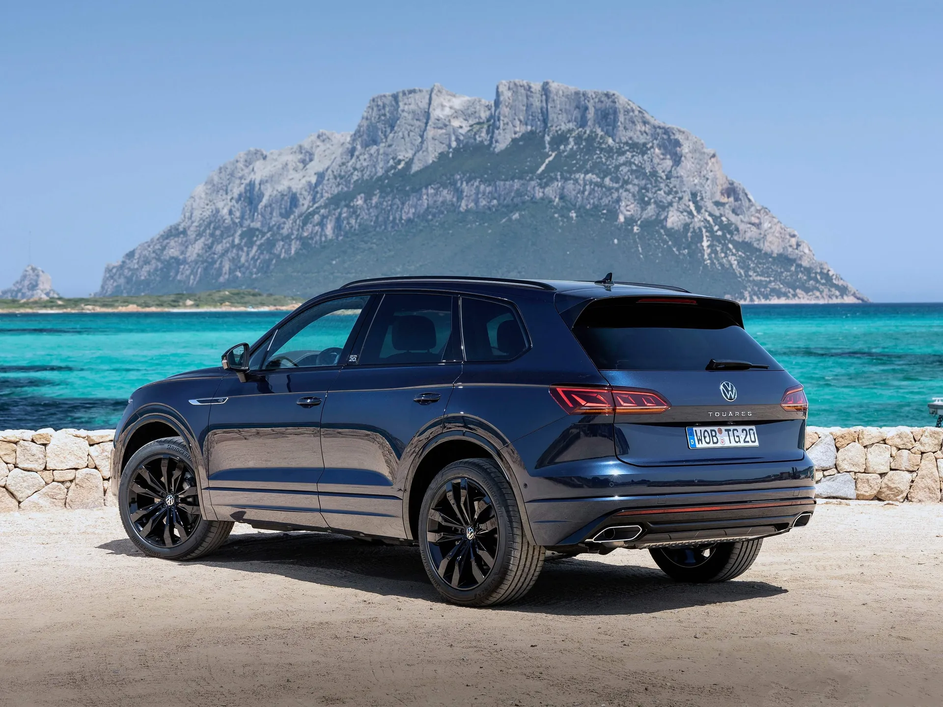 Volkswagen Touareg Edition 20 (2022) – zadní tříčtvrteční pohled