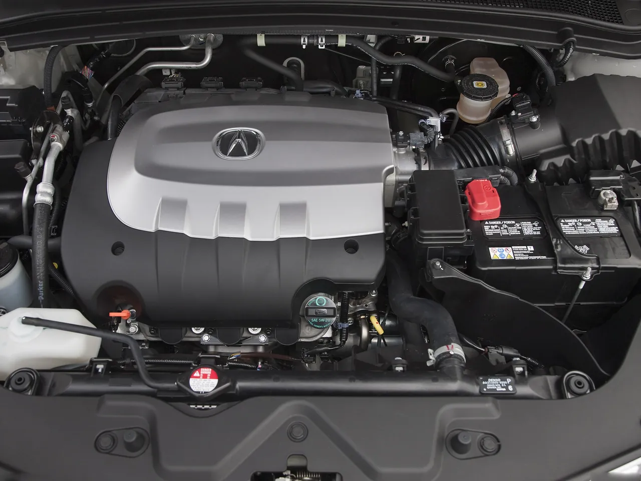 Acura ZDX (2010) – motorový prostor