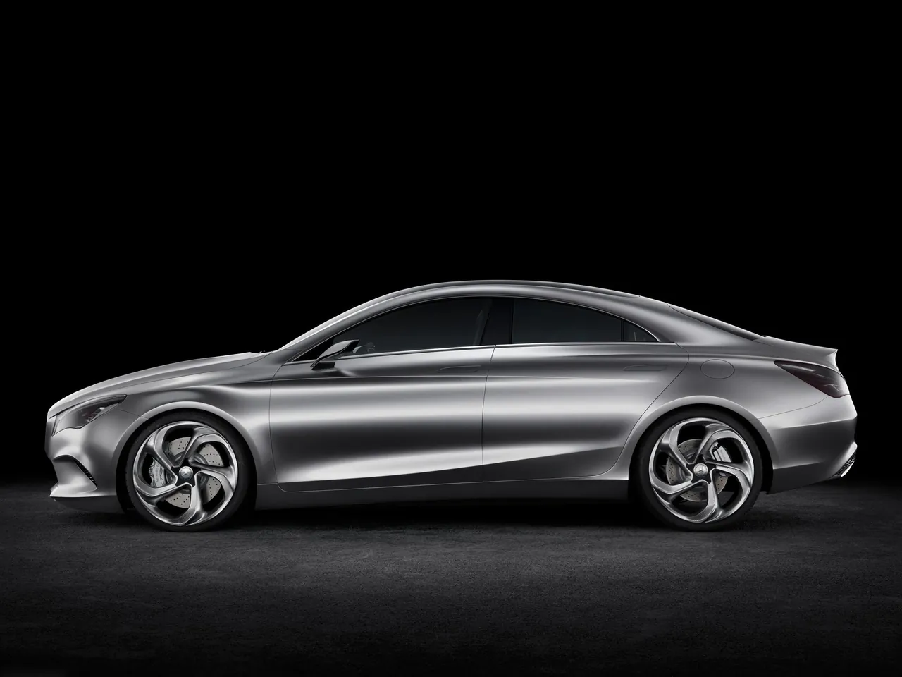 Mercedes-Benz Style Coupe Concept (2012) - Side Profile
