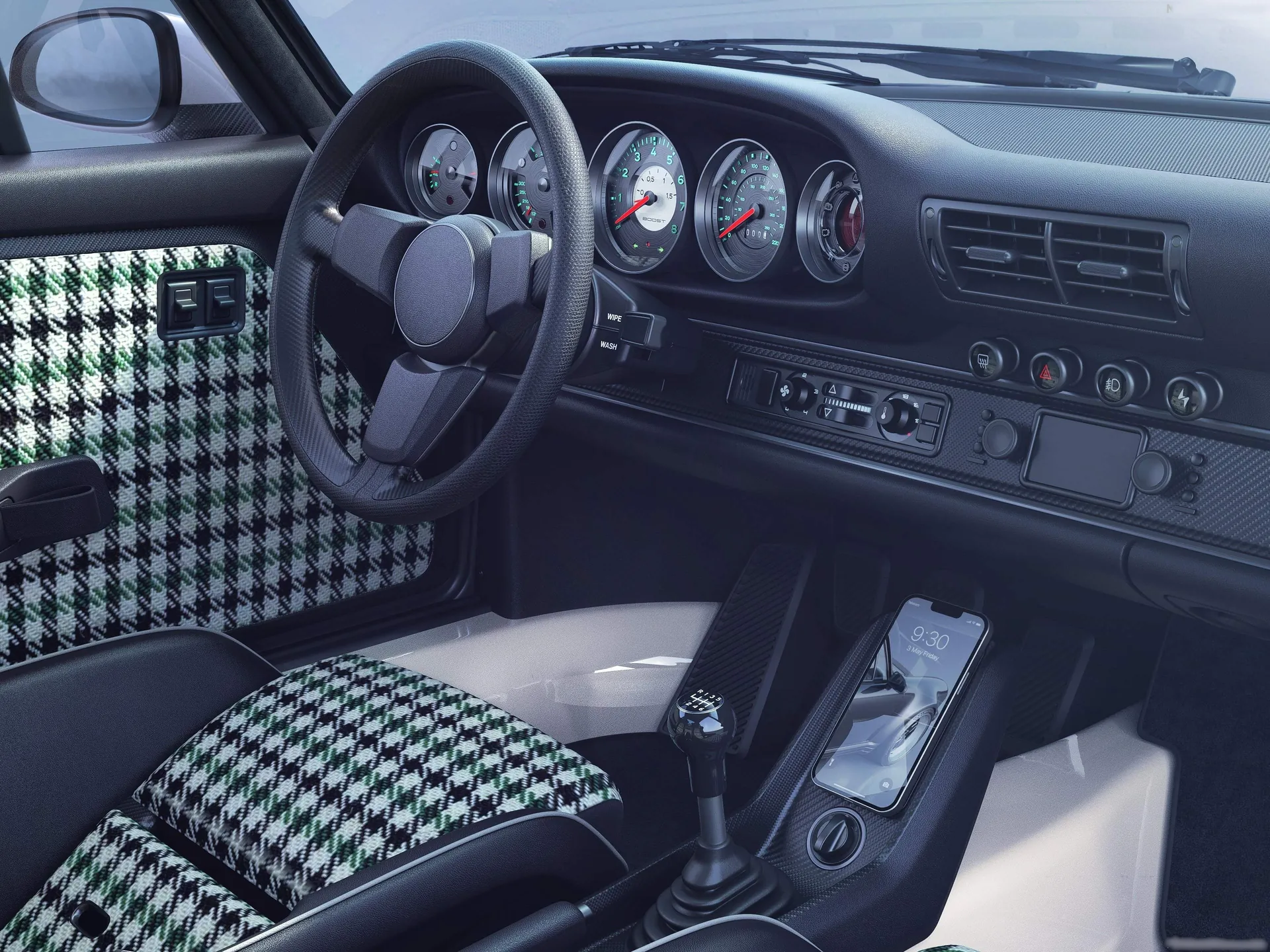 Singer Turbo Study (2022) – interiér