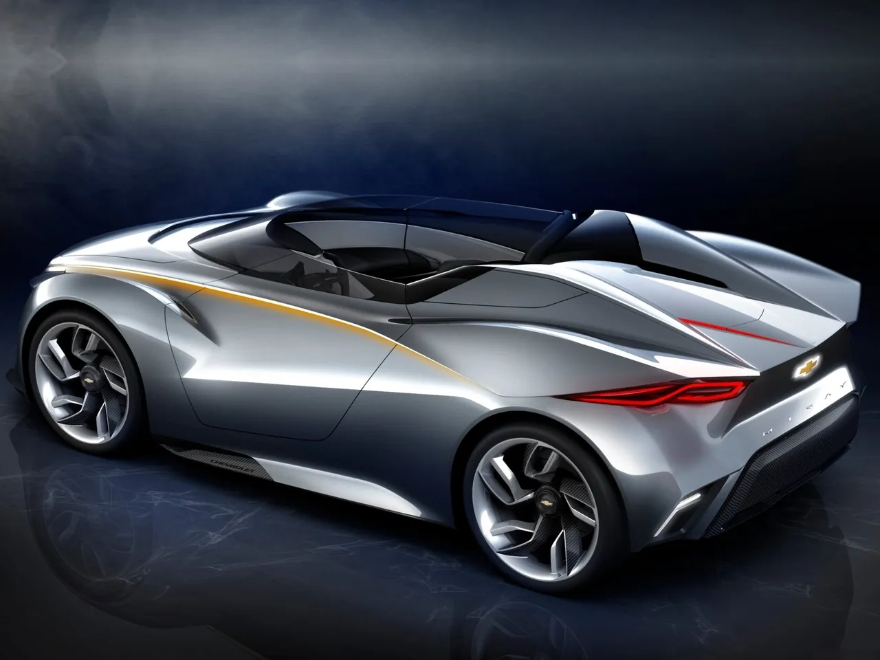 Chevrolet Miray Concept (2011) – zadní tříčtvrteční pohled