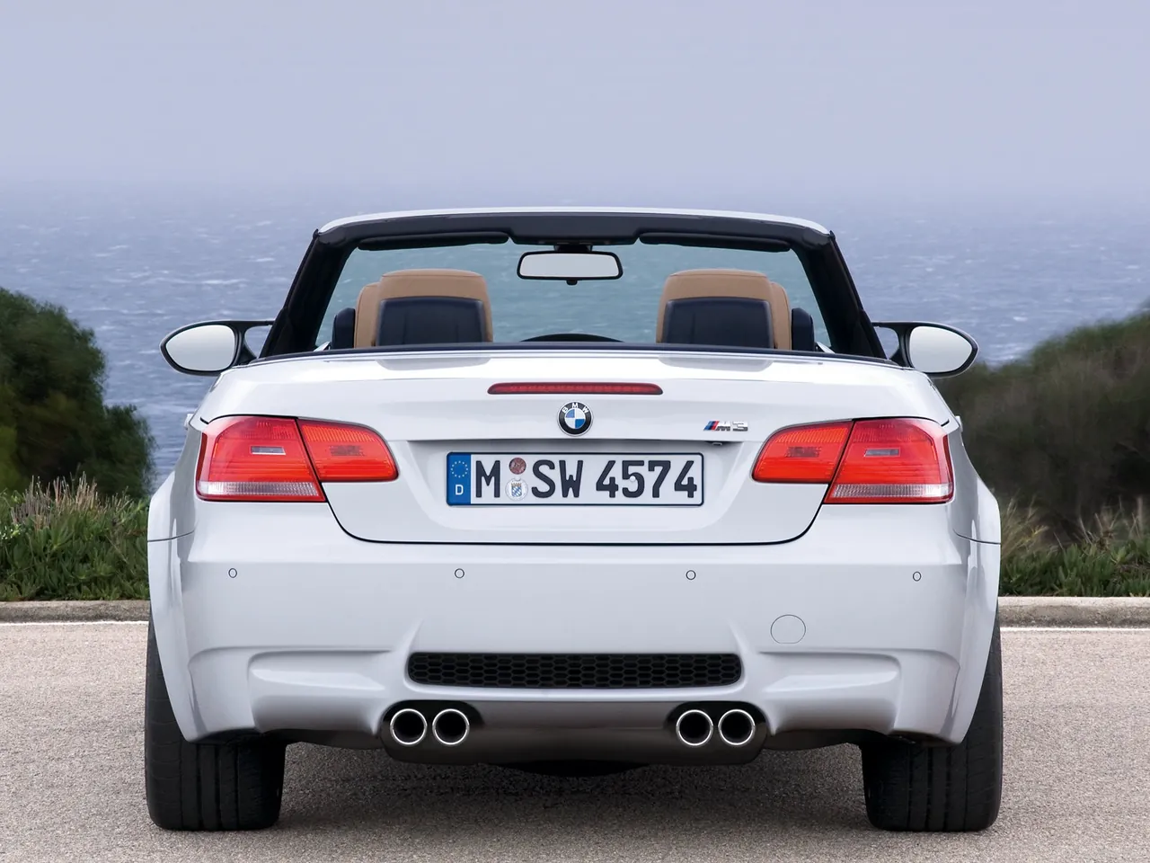 BMW M3 Convertible (2009) – zezadu