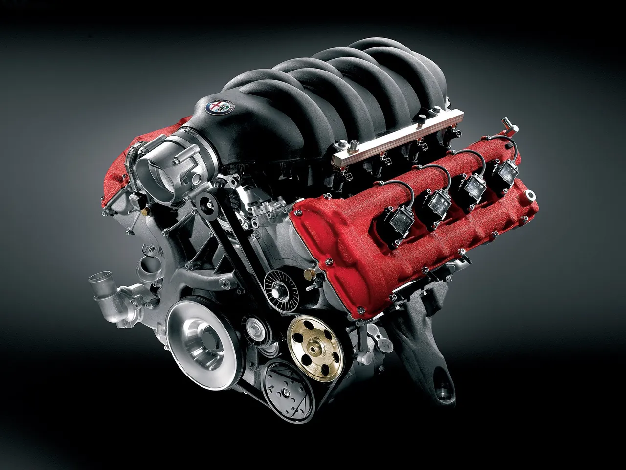 Alfa Romeo 8c Competizione (2007) - Engine