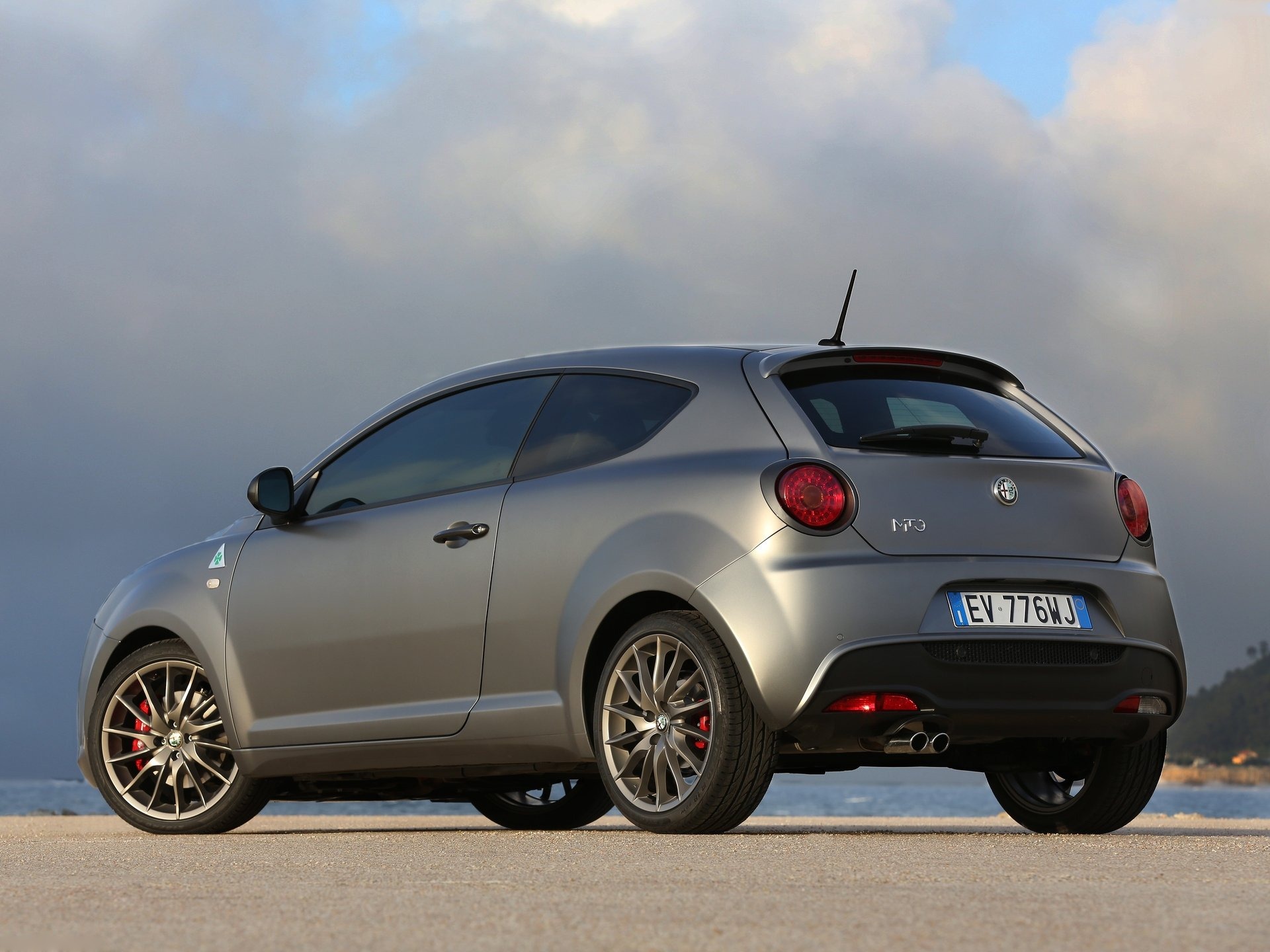 Alfa Romeo MiTo Quadrifoglio Verde (2014) - Rear Three-Quarter