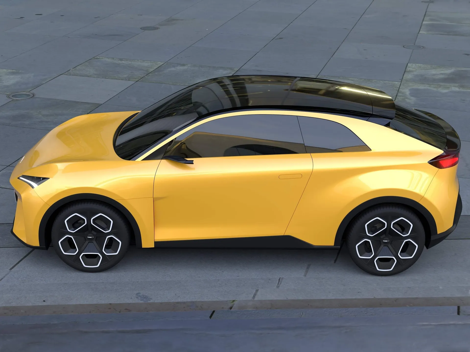 Italdesign EVX Concept (2025) – boční profil