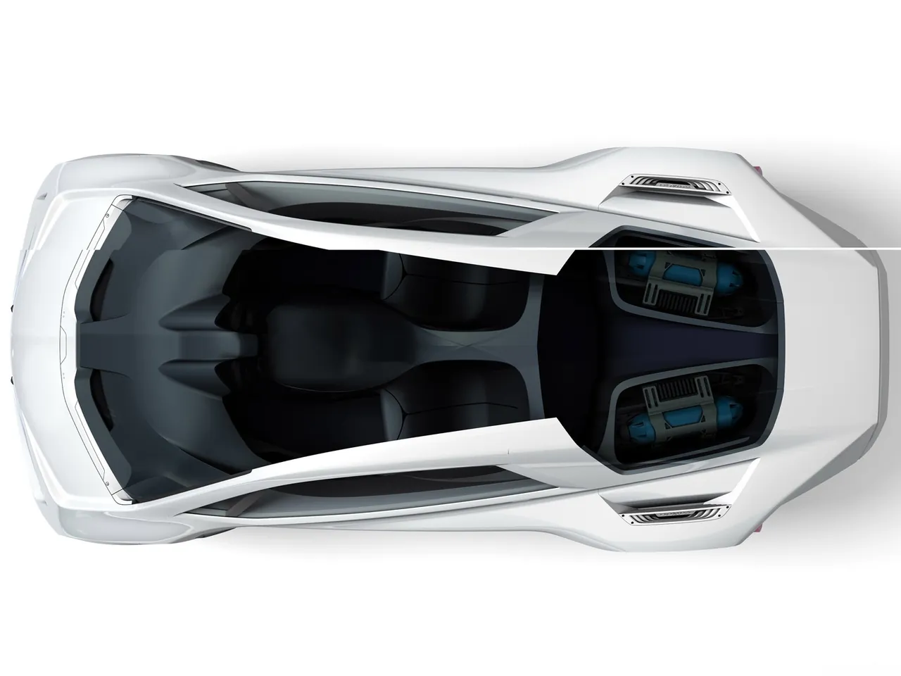 Honda FC Sport Concept (2008) - Top view