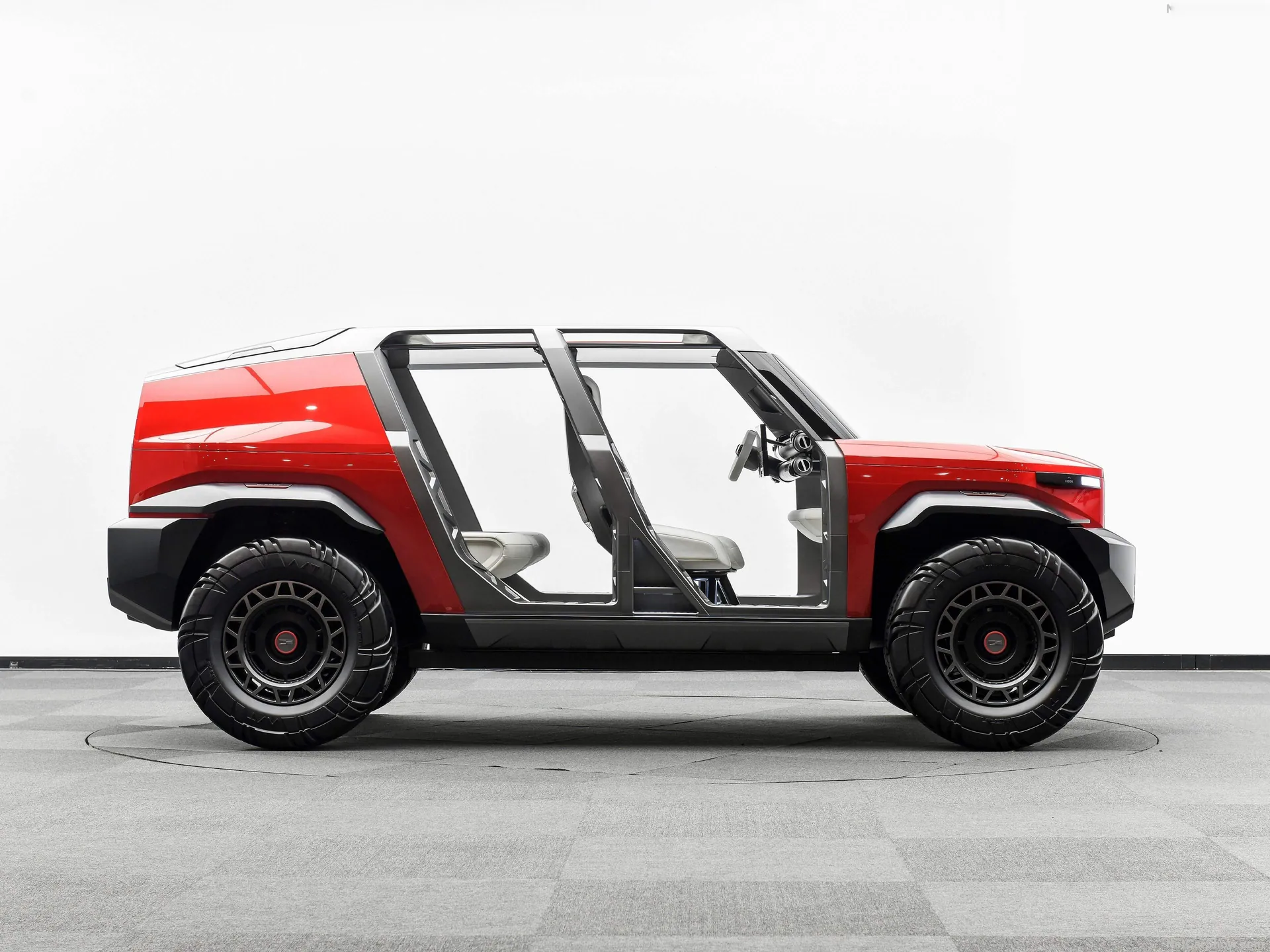 BAIC Beijing Off-road ELMT Max Concept (2025) – boční profil