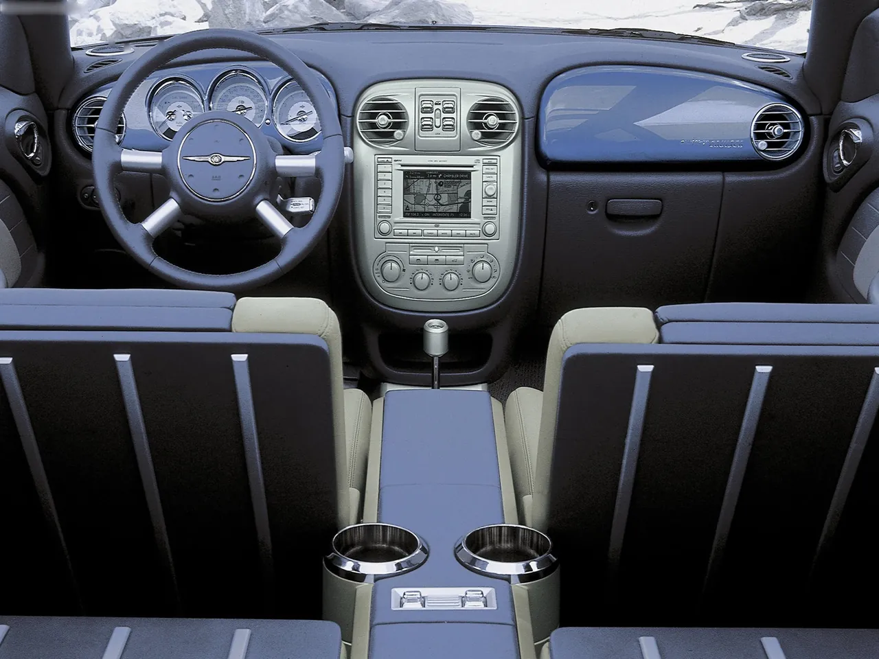 Chrysler California Cruiser Concept (2002) – interiér