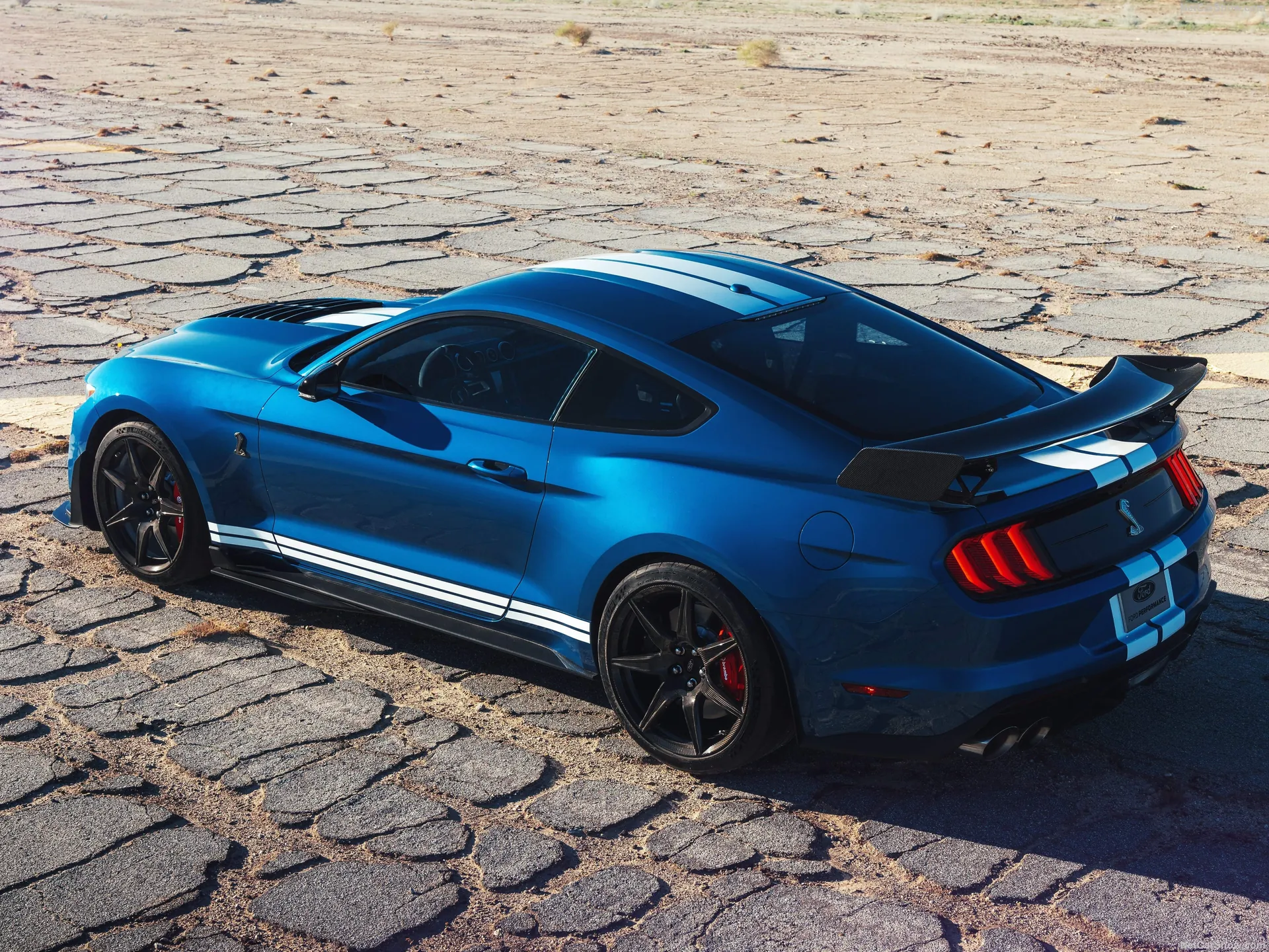 Ford Mustang Shelby GT500 (2020) - Rear Three-Quarter