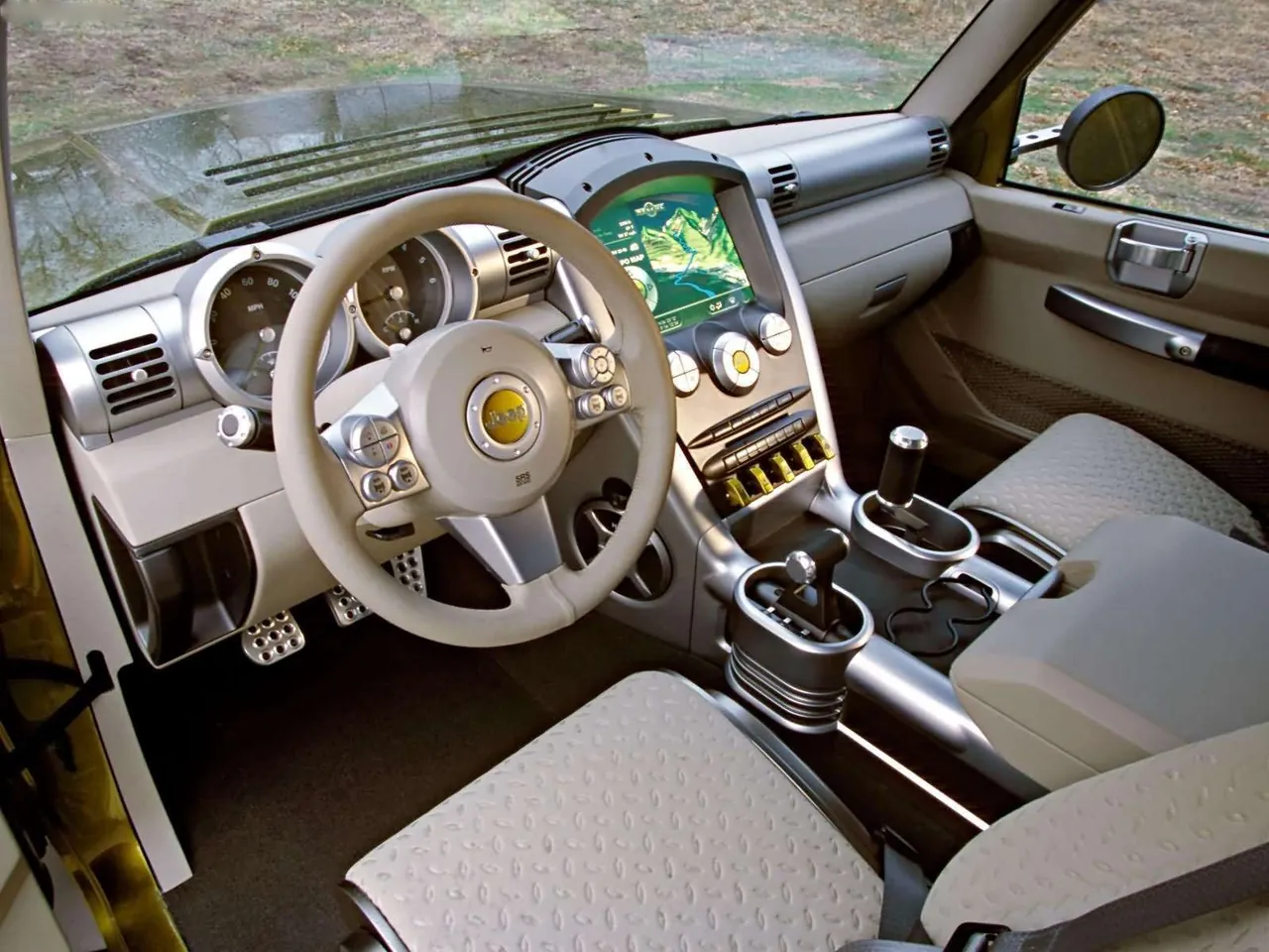 Jeep Rescue Concept (2004) - Interior