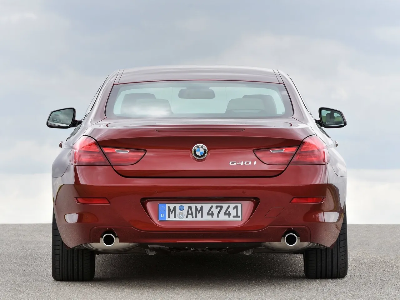 BMW 6-Series Coupe (2012) - Rear
