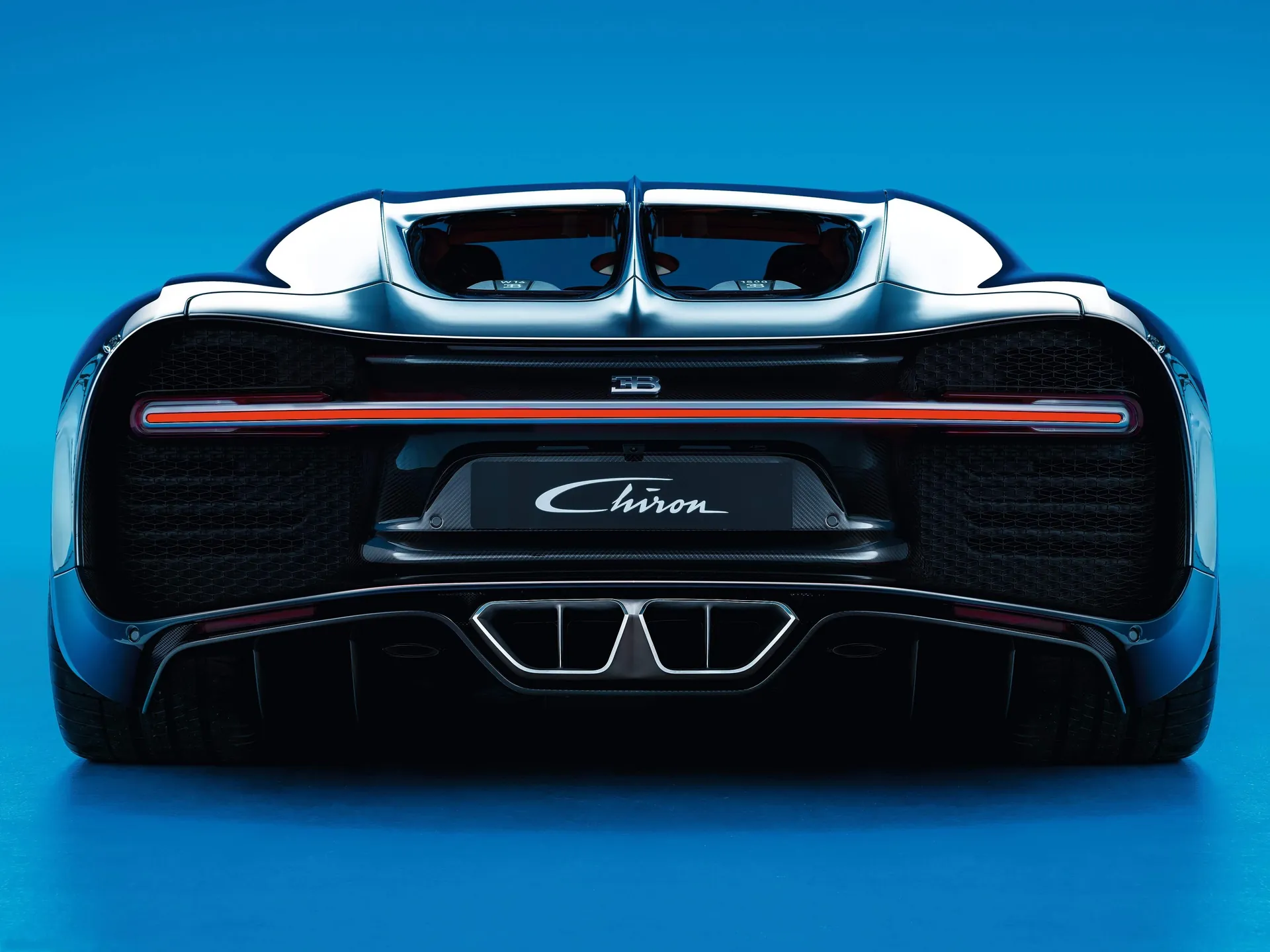 Bugatti Chiron (2017) – zezadu