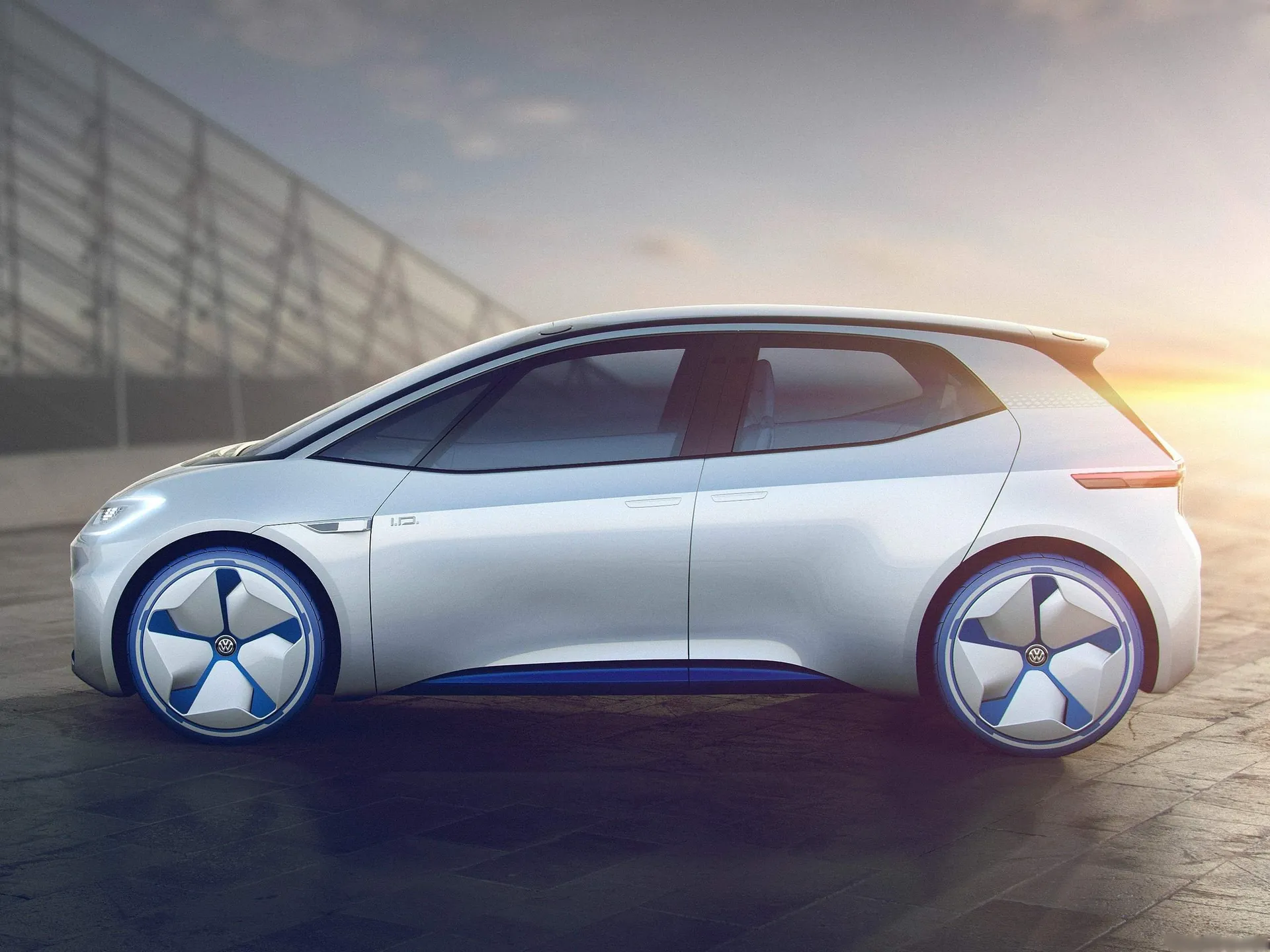 Volkswagen ID Concept (2016) – boční profil