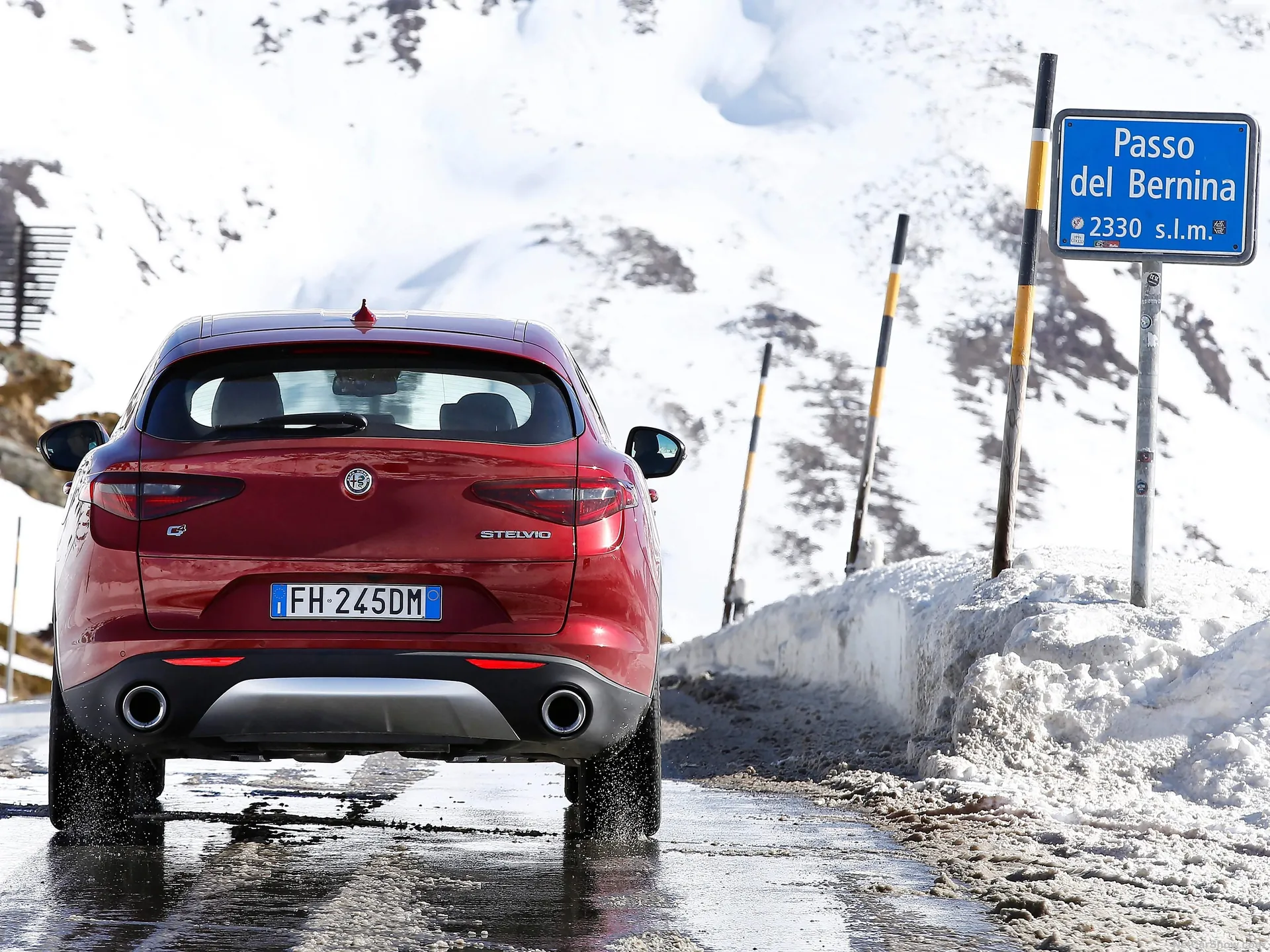Alfa Romeo Stelvio (2018) - Rear
