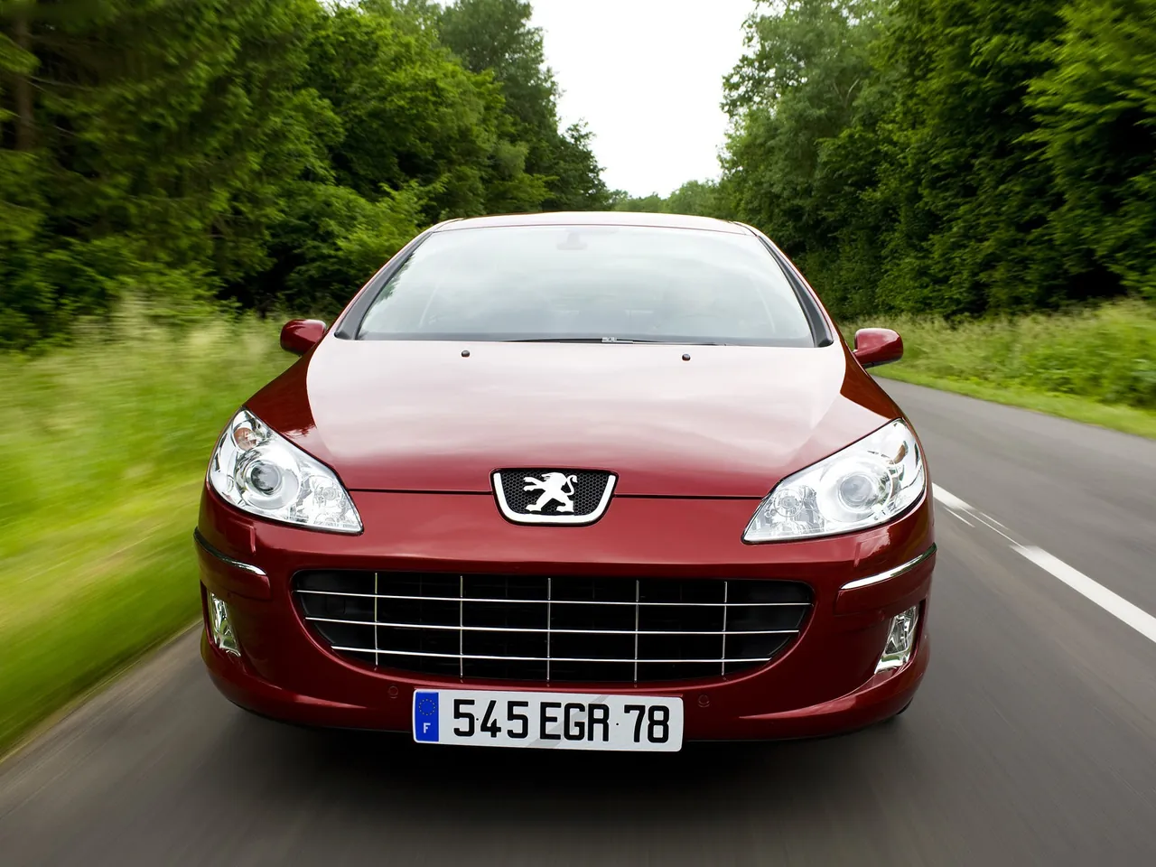 Peugeot 407 (2009) – zepředu