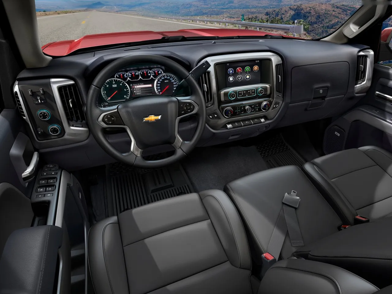 Chevrolet Silverado (2014) – interiér