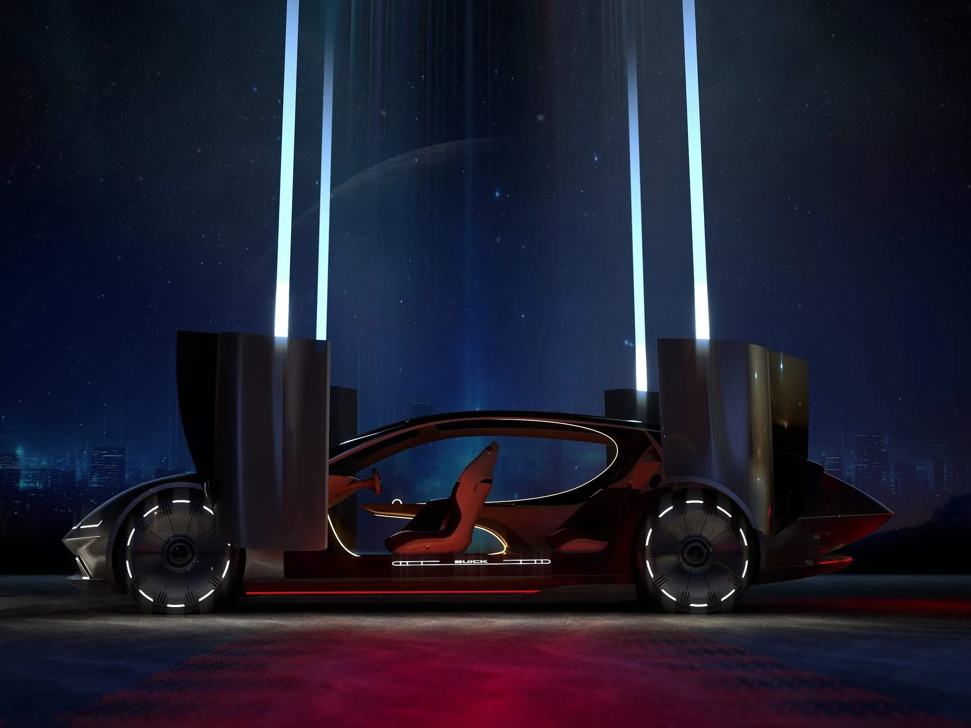 Buick Electra Orbit Concept (2025) – boční profil
