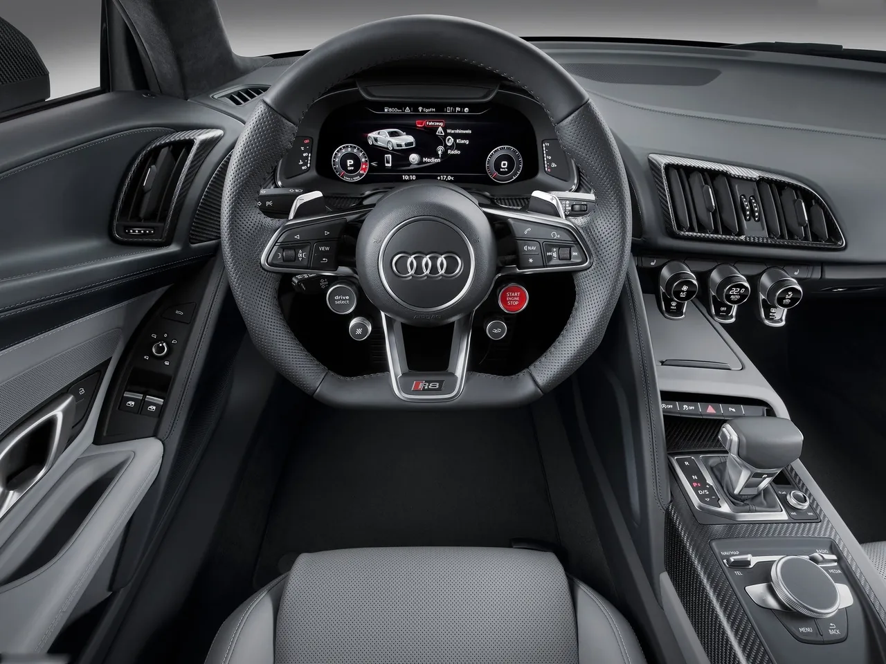 Audi R8 V10 plus (2016) – interiér