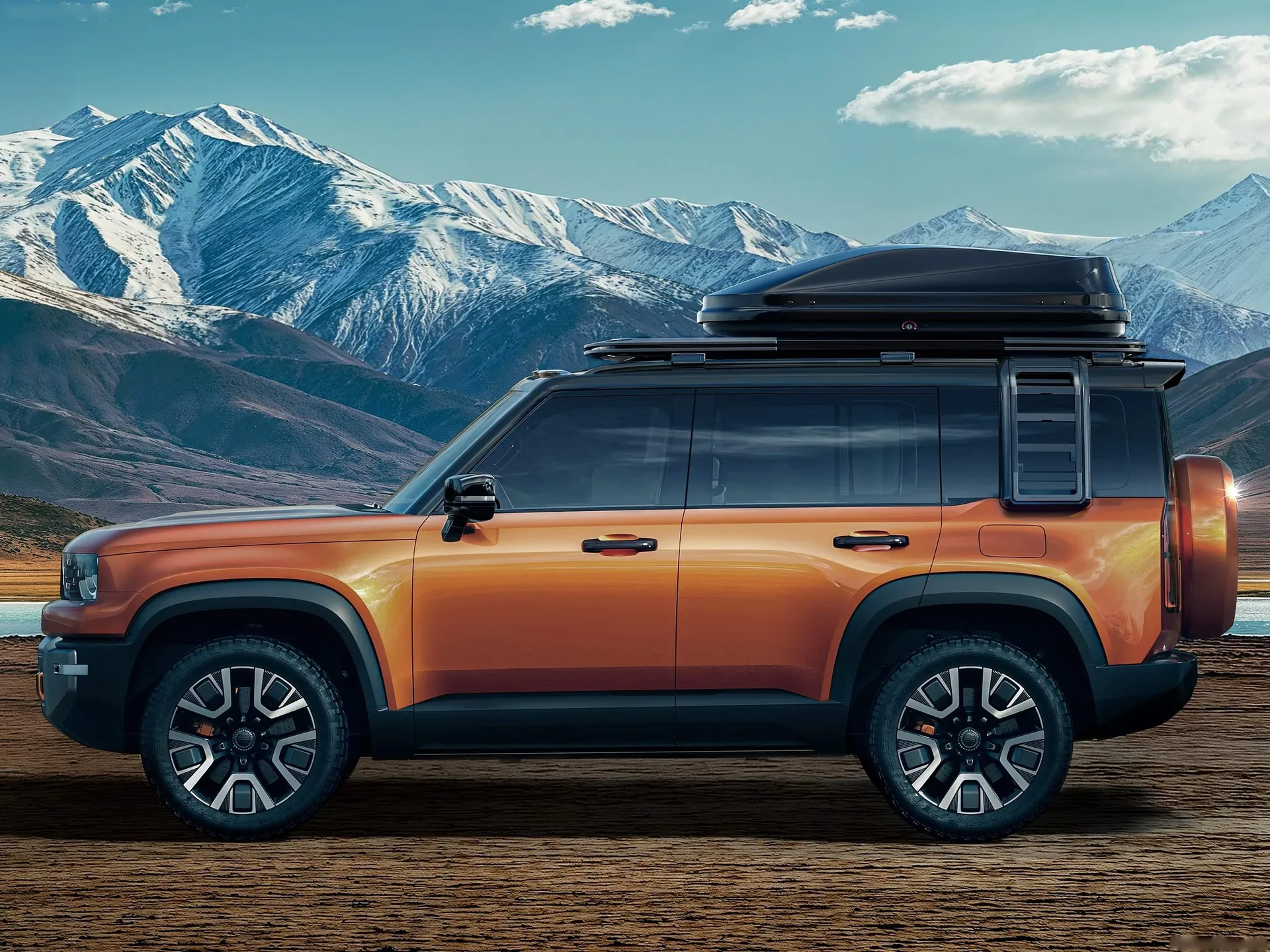 Geely Galaxy Cruiser Concept (2025) – boční profil