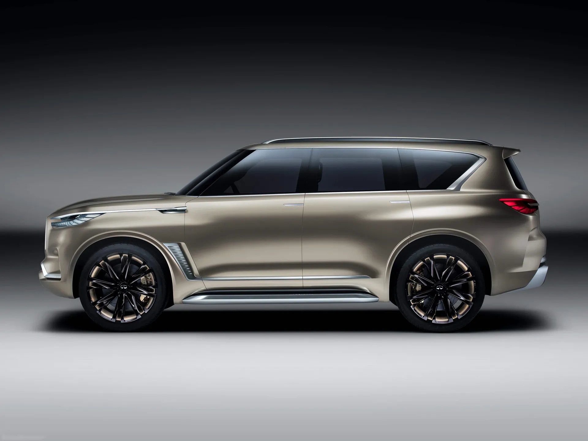 Infiniti QX80 Monograph Concept (2017) – boční profil
