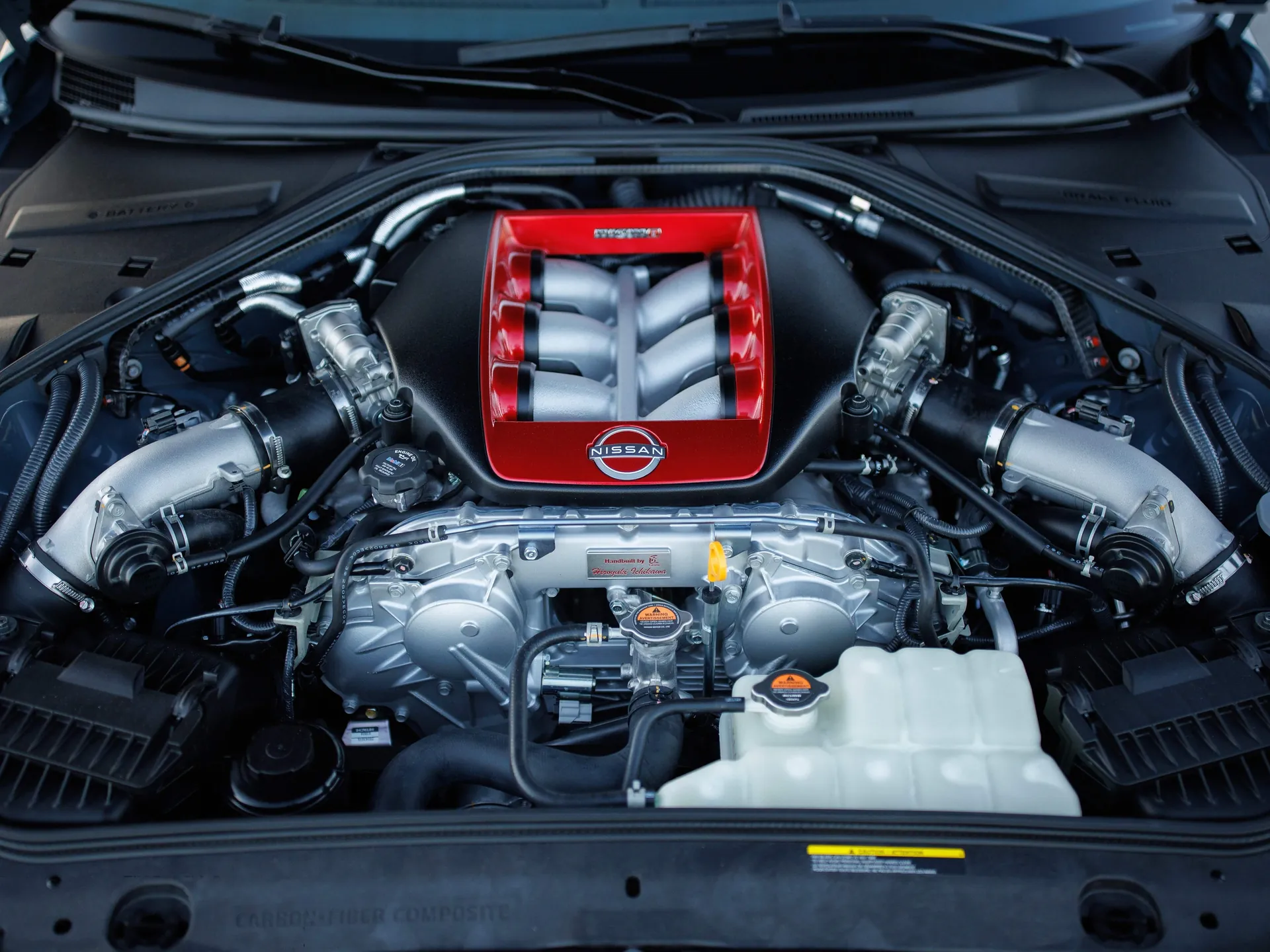 Nissan GT-R Nismo (2024) – motorový prostor
