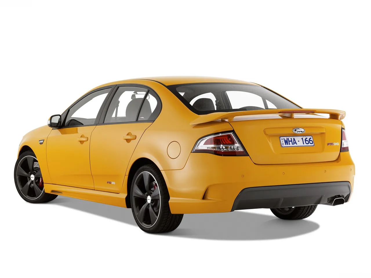 FPV Falcon F6 (2008) – zadní tříčtvrteční pohled