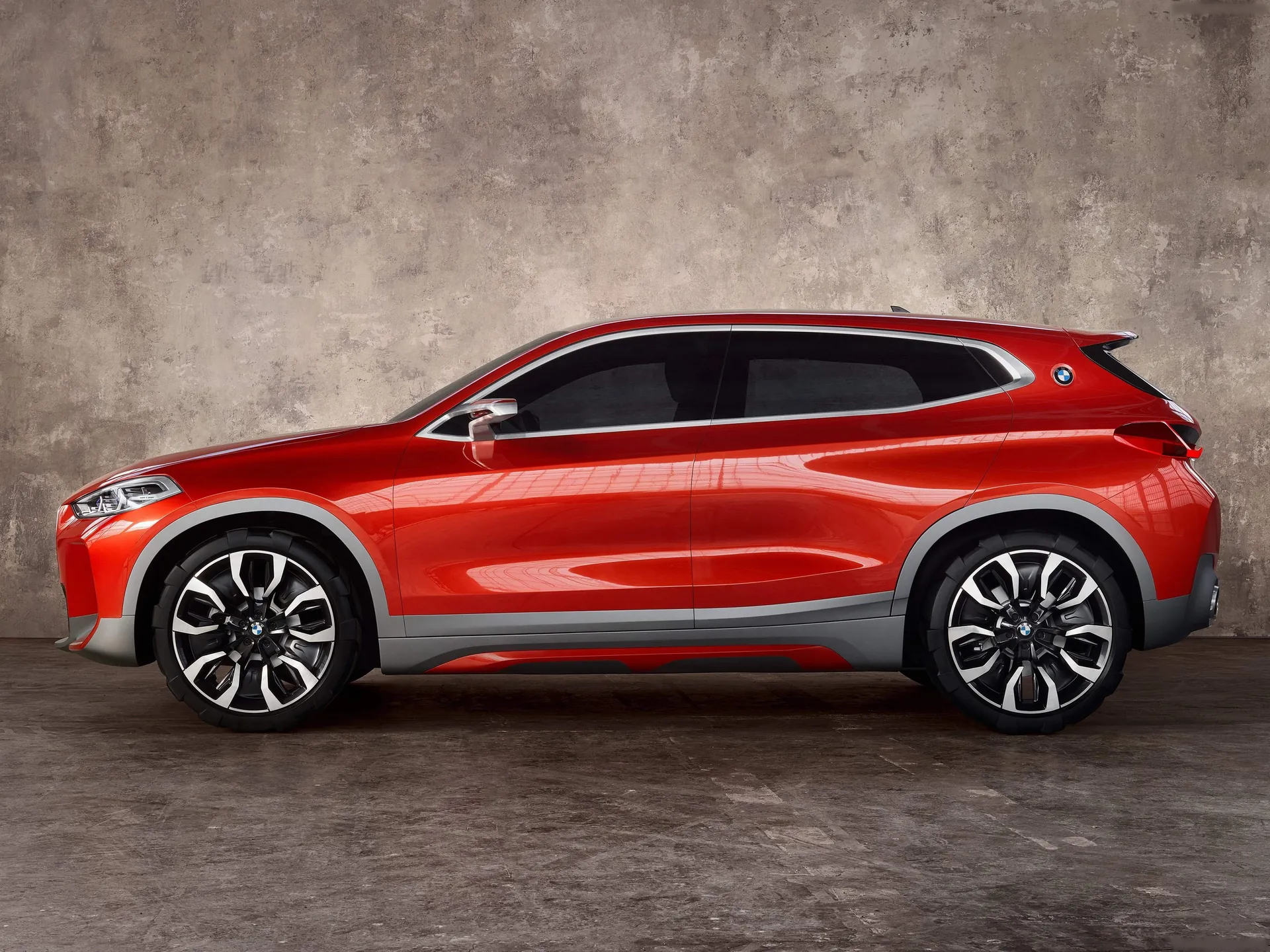 BMW X2 Concept (2016) – boční profil