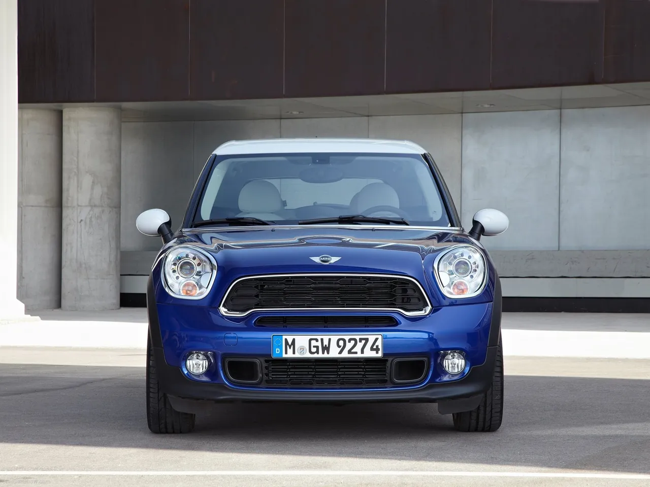 Mini Paceman (2014) – zepředu