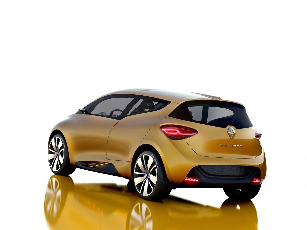 Renault R-Space Concept (2011) – zadní tříčtvrteční pohled