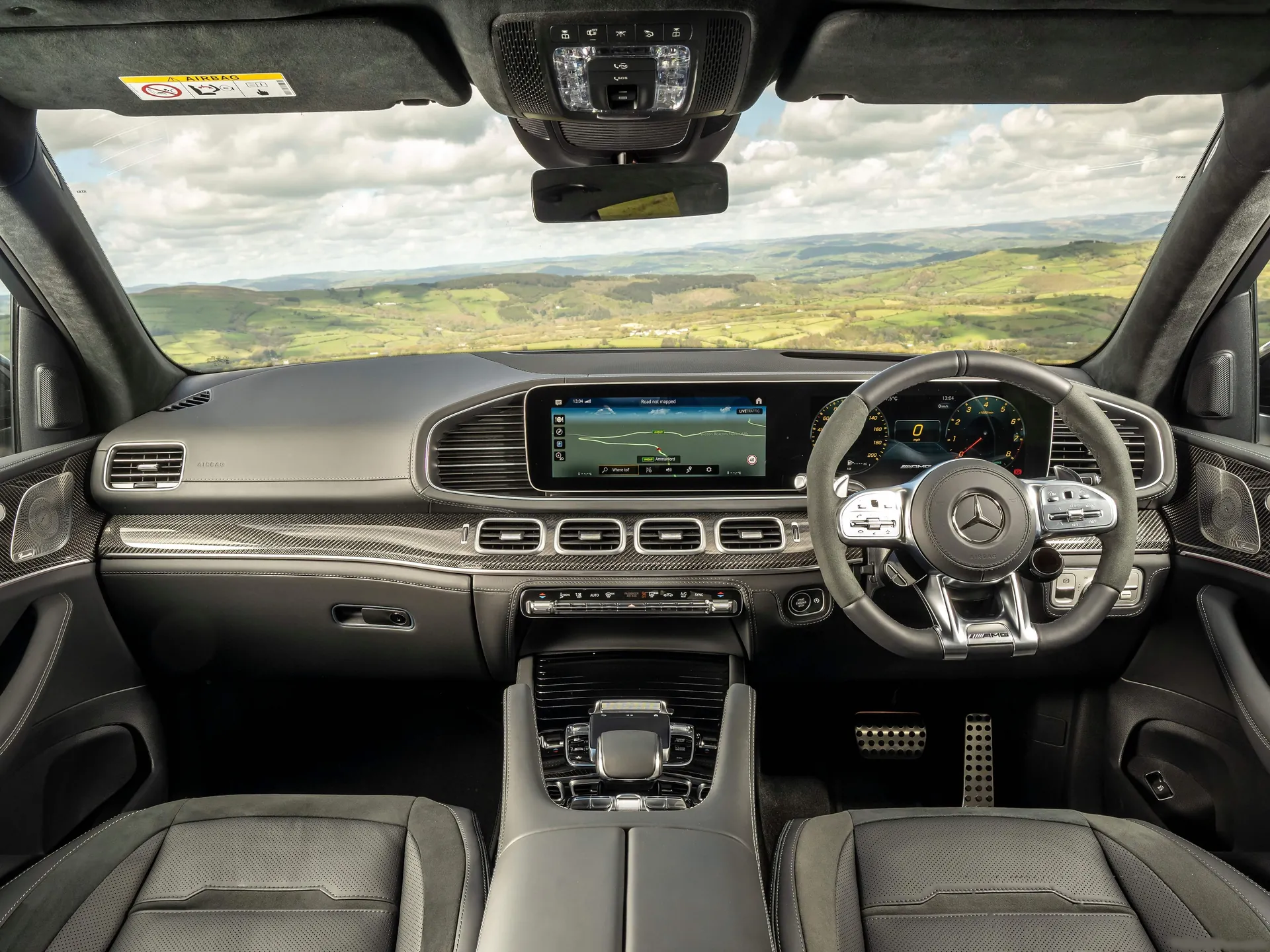Mercedes-Benz GLE63 S AMG [UK] (2021) - Interior