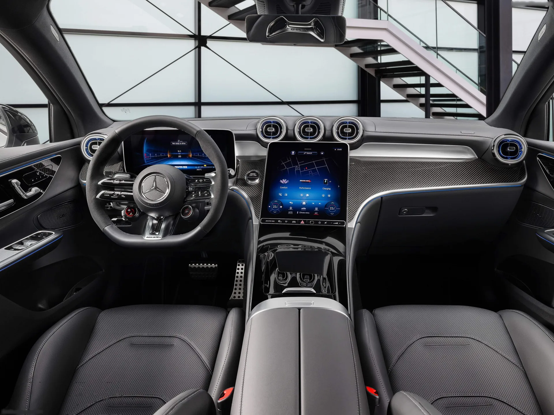 Mercedes-Benz GLC63 S AMG E Performance Coupe (2024) - Interior