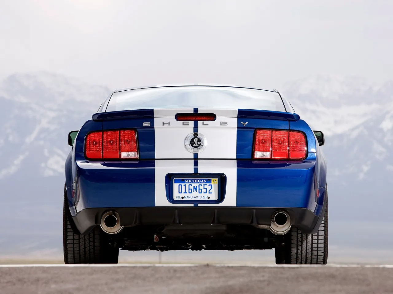 Ford Mustang Shelby GT500KR (2008) – zezadu
