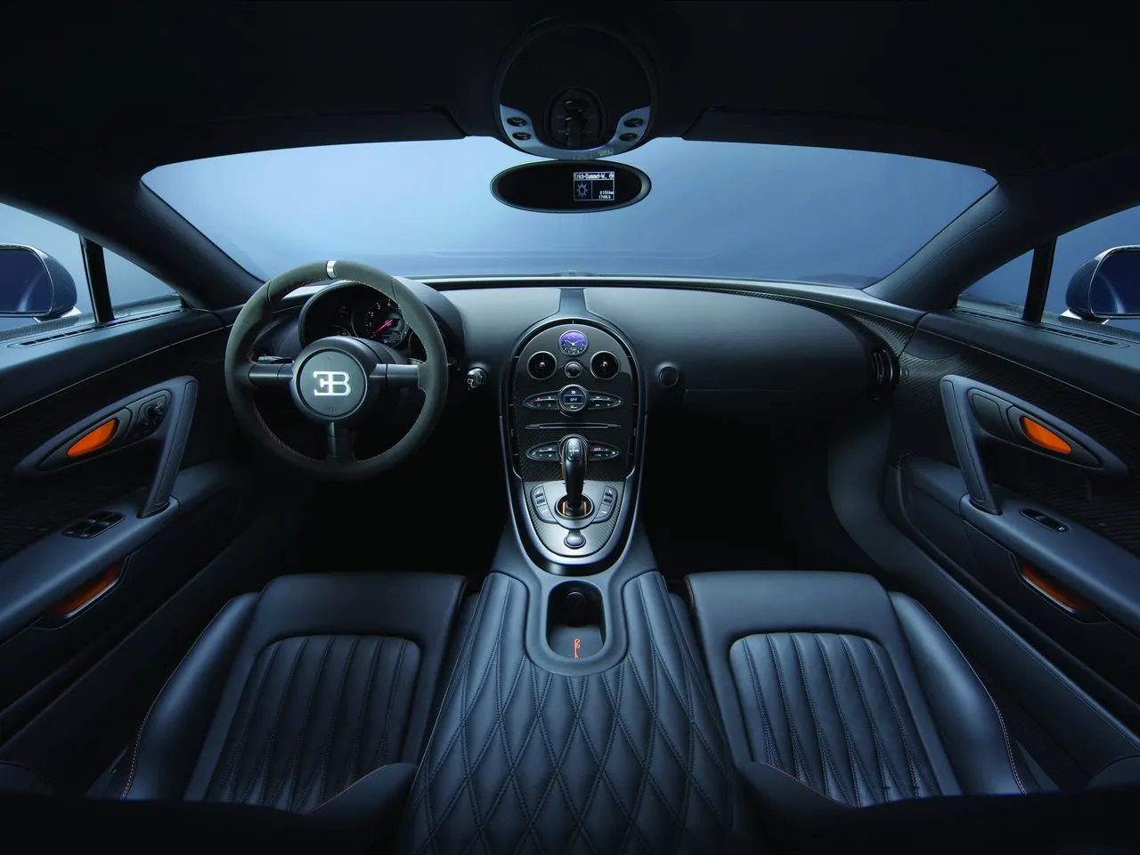 Bugatti Veyron Super Sport (2011) – interiér